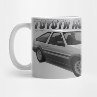 Toyota AE86 Sprinter Trueno Silver Mug